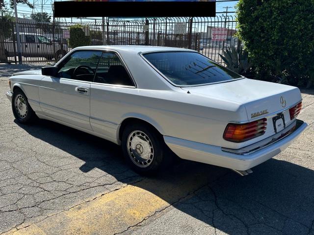 WDBCA45E1LA555252 - 1990 MERCEDES-BENZ 560 SEC WHITE photo 3