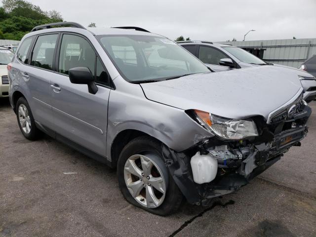 JF2SJABC5GH552027 - 2016 SUBARU FORESTER 2.5I SILVER photo 4