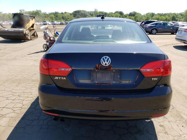 3VW3L7AJ7DM376098 - 2013 VOLKSWAGEN JETTA TDI Чорний фото 6