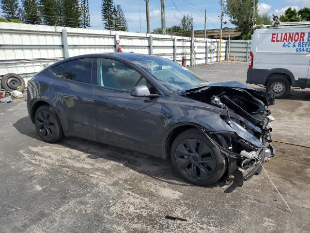 7SAYGDED8RF159609 - 2024 TESLA MODEL Y Szary zdjęcie 4