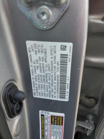 2HKRW2H55MH651957 - 2021 HONDA CR-V EX SILVER photo 13