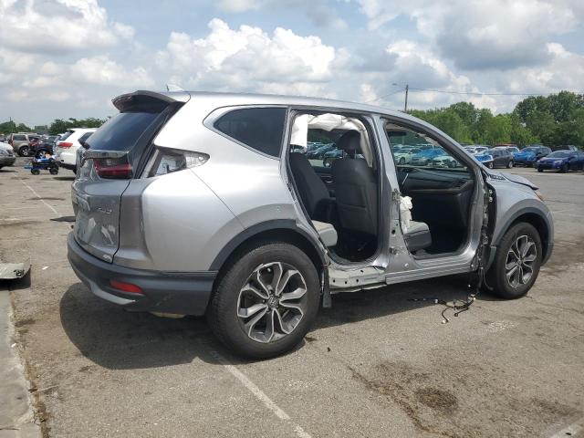 2HKRW2H55MH651957 - 2021 HONDA CR-V EX SILVER photo 3