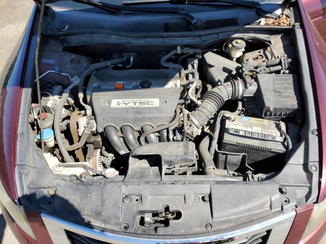 1HGCP26449A144867 - 2009 HONDA ACCORD LXP 勃艮第红 照片 11