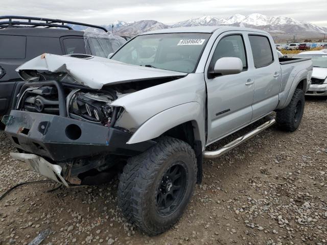 5TEMU52N76Z277250 - 2006 TOYOTA TACOMA DOUBLE CAB LONG BED SILVER photo 2