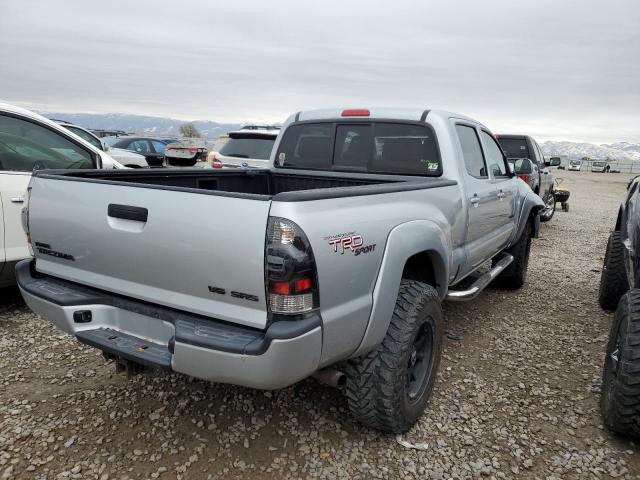 5TEMU52N76Z277250 - 2006 TOYOTA TACOMA DOUBLE CAB LONG BED SILVER photo 4