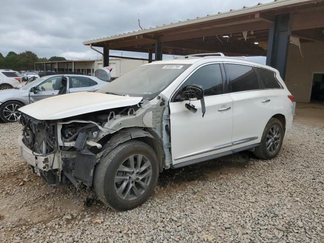 5N1AL0MN4EC516008 - 2014 INFINITI QX60 WHITE photo 1