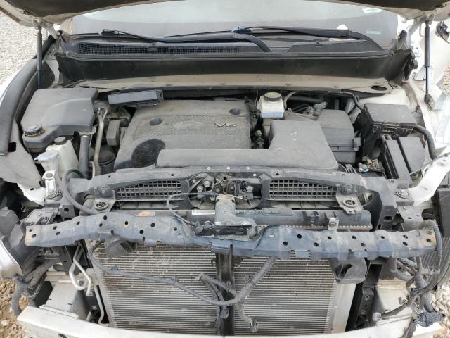 5N1AL0MN4EC516008 - 2014 INFINITI QX60 WHITE photo 12