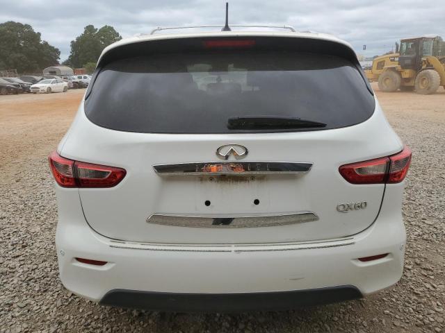 5N1AL0MN4EC516008 - 2014 INFINITI QX60 WHITE photo 6