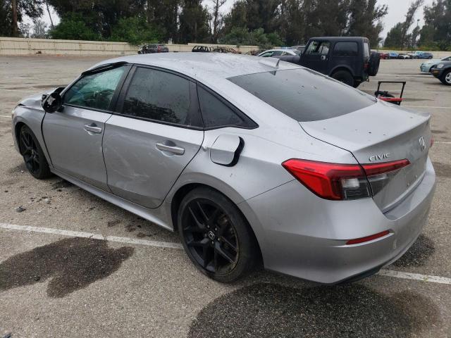 2HGFE2F52NH589650 - 2022 HONDA CIVIC SPORT SILVER photo 2