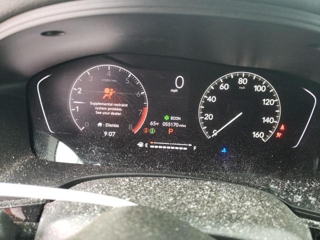 2HGFE2F52NH589650 - 2022 HONDA CIVIC SPORT SILVER photo 9