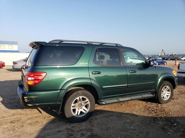 5TDBT48A83S172850 - 2003 TOYOTA SEQUOIA LIMITED GREEN photo 3