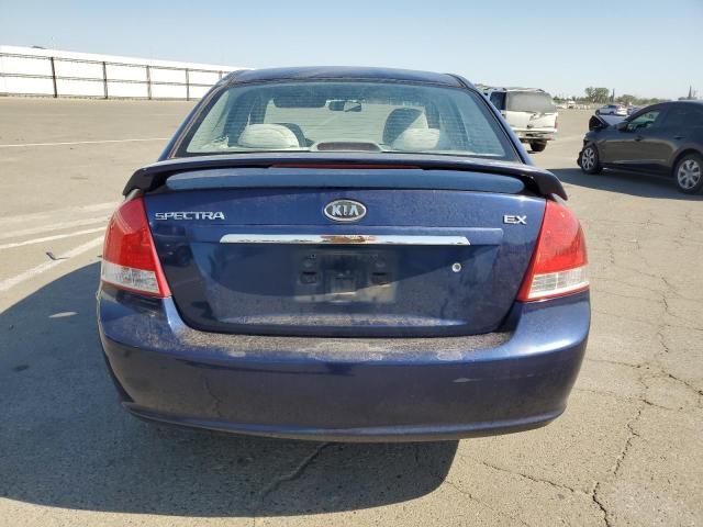 KNAFE122675469037 - 2007 KIA SPECTRA EX BLUE photo 6