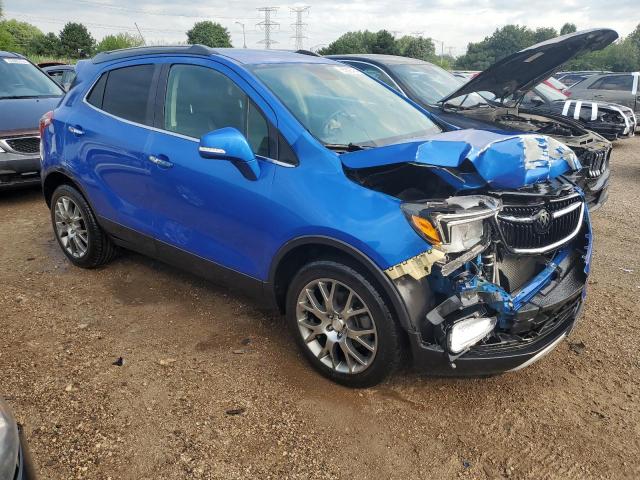 KL4CJ1SB2JB541744 - 2018 BUICK ENCORE SPORT TOURING BLUE photo 4