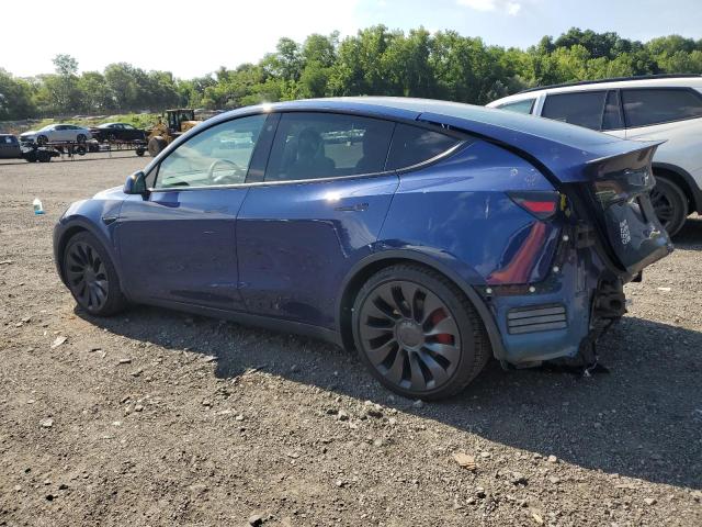 7SAYGDEF6NF502428 - 2022 TESLA MODEL Y Mavi foto 2