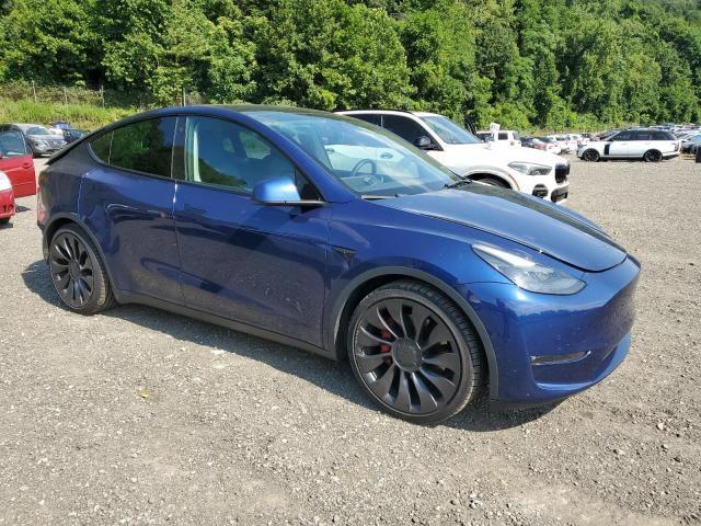 7SAYGDEF6NF502428 - 2022 TESLA MODEL Y Mavi foto 4