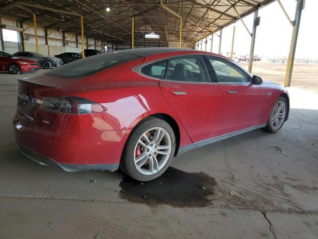 5YJSA1H18EFP40512 - 2014 TESLA MODEL S ყავისფერი ფოტო 3
