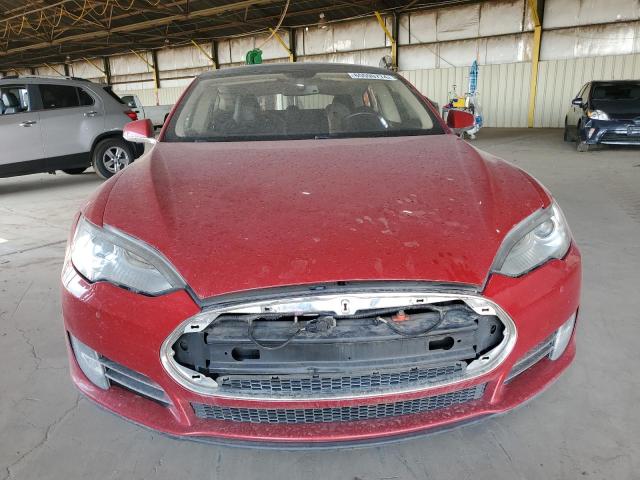 5YJSA1H18EFP40512 - 2014 TESLA MODEL S ყავისფერი ფოტო 5