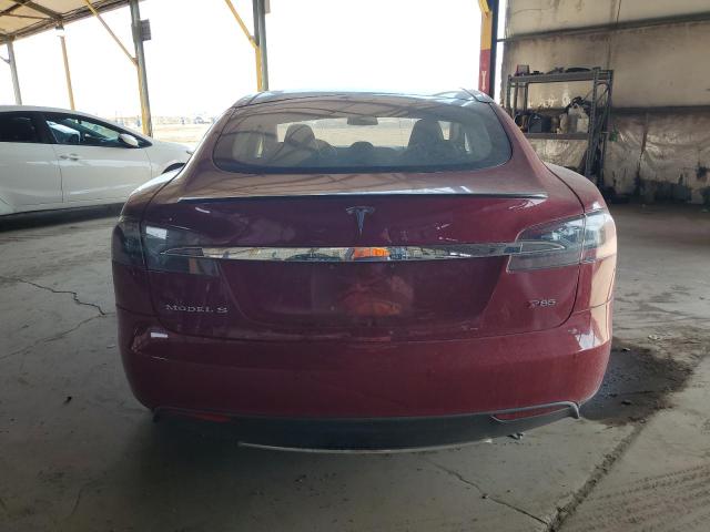 5YJSA1H18EFP40512 - 2014 TESLA MODEL S ყავისფერი ფოტო 6