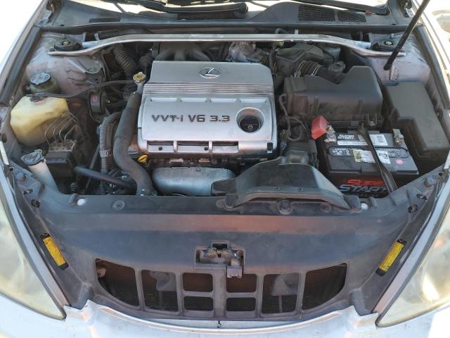 JTHBA30G065154576 - 2006 LEXUS ES 330 SILVER photo 11