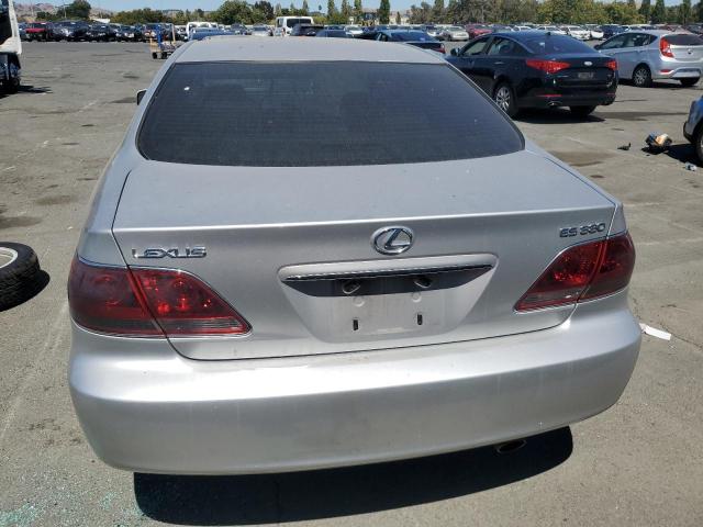 JTHBA30G065154576 - 2006 LEXUS ES 330 SILVER photo 6