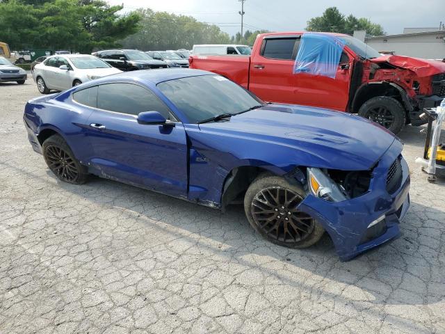 1FA6P8CF5F5407494 - 2015 FORD MUSTANG GT BLUE photo 4