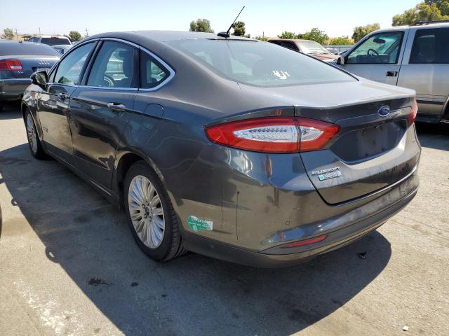 3FA6P0PU1FR298037 - 2015 FORD FUSION SE PHEV CHARCOAL photo 2