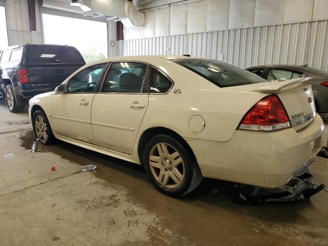 2G1WC57M391318843 - 2009 CHEVROLET IMPALA 2LT WHITE photo 2