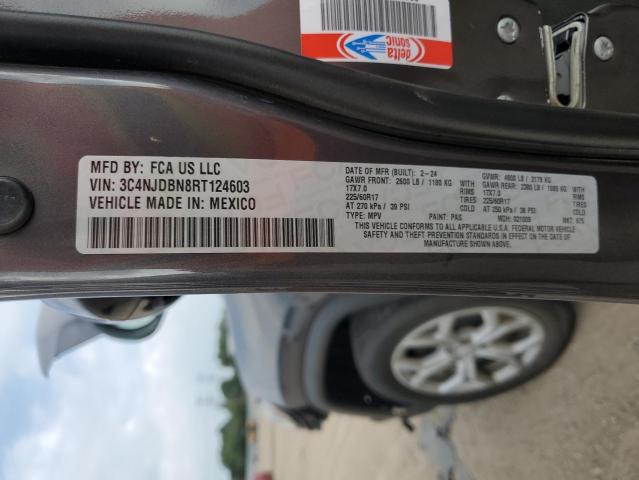 3C4NJDBN8RT124603 - 2024 JEEP COMPASS LATITUDE Сұр фото 13