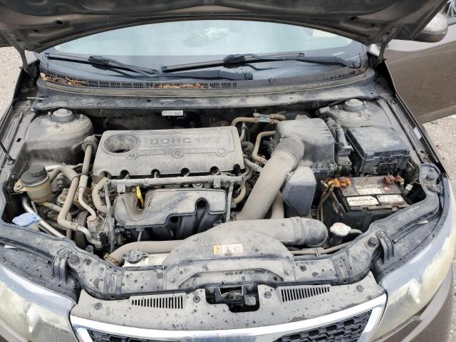 KNAFU4A22D5703451 - 2013 KIA FORTE EX ნაცრისფერი ფოტო 11
