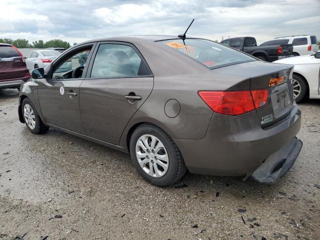 KNAFU4A22D5703451 - 2013 KIA FORTE EX ნაცრისფერი ფოტო 2