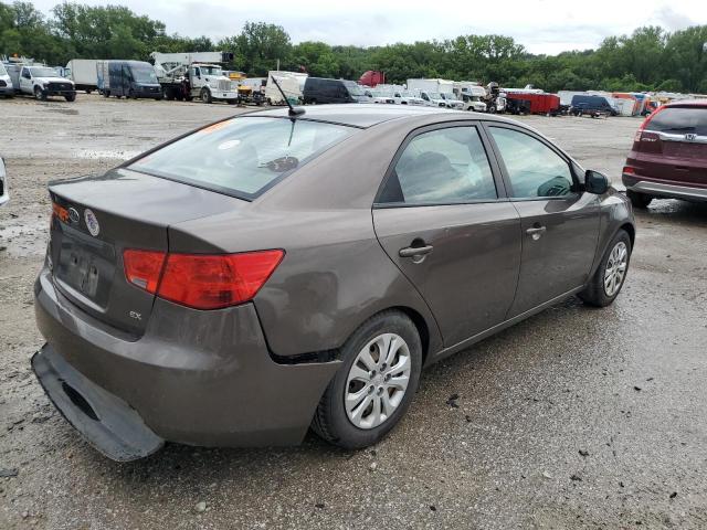 KNAFU4A22D5703451 - 2013 KIA FORTE EX ნაცრისფერი ფოტო 3