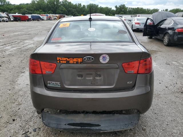 KNAFU4A22D5703451 - 2013 KIA FORTE EX ნაცრისფერი ფოტო 6