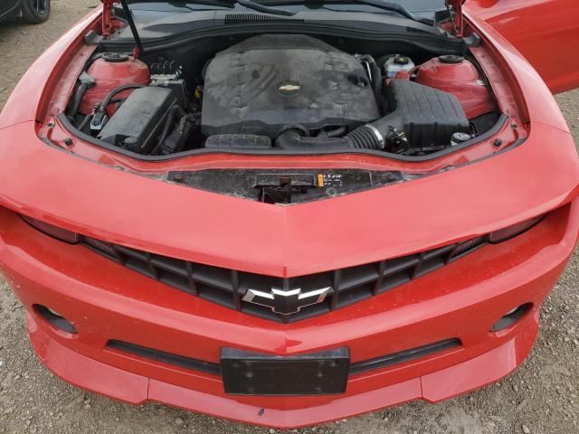 2G1FB1ED4B9144464 - 2011 CHEVROLET CAMARO LT წითელი ფოტო 11