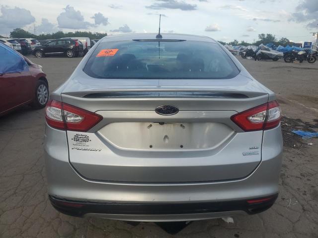 3FA6P0H92GR345183 - 2016 FORD FUSION SE SILVER photo 6