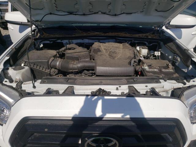 5TFCZ5AN7MX267045 - 2021 TOYOTA TACOMA DOUBLE CAB WHITE photo 11