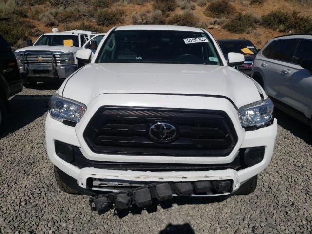 5TFCZ5AN7MX267045 - 2021 TOYOTA TACOMA DOUBLE CAB WHITE photo 5