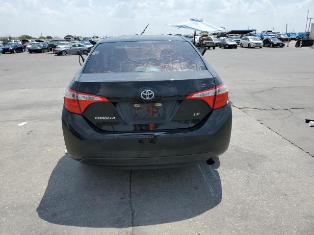 5YFBURHE1FP350690 - 2015 TOYOTA COROLLA L BLACK photo 6