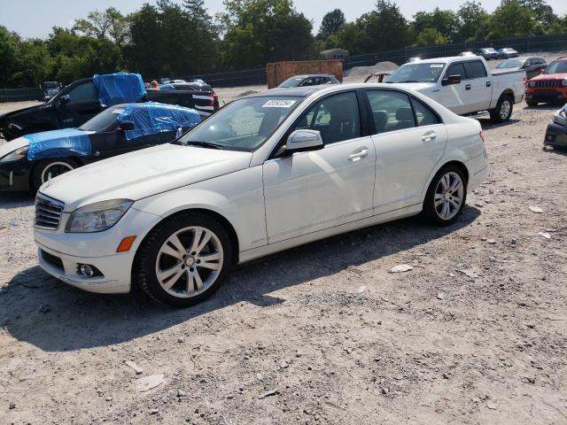 WDDGF54X79F236341 - 2009 MERCEDES-BENZ C 300 WHITE photo 1