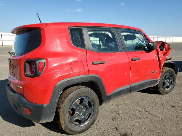 ZACCJBAB6JPH24034 - 2018 JEEP RENEGADE SPORT RED photo 3