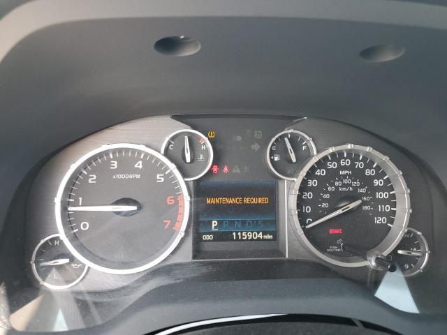 5TFRM5F1XEX070841 - 2014 TOYOTA TUNDRA DOUBLE CAB SR/SR5 SILVER photo 9