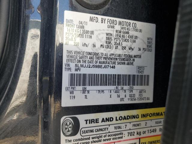 5LMJJ2J59BEJ07148 - 2011 LINCOLN NAVIGATOR Qara foto 13