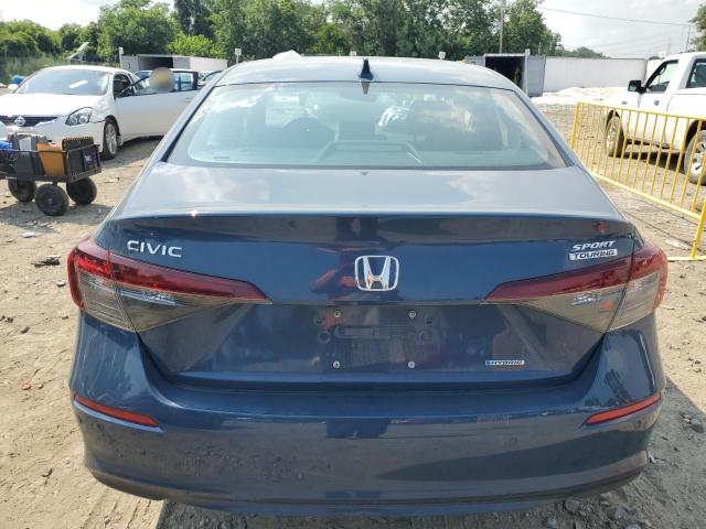 2HGFE4F85SH314422 - 2025 HONDA CIVIC SPORT BLUE photo 6