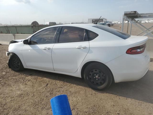 1C3CDFAA2GD541392 - 2016 DODGE DART SE WHITE photo 2