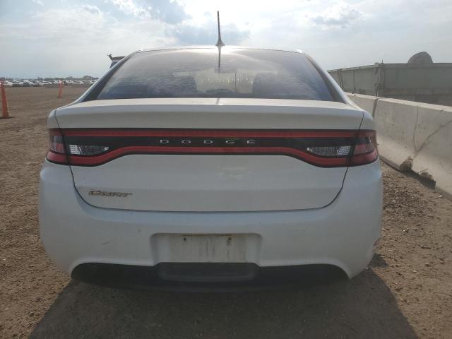 1C3CDFAA2GD541392 - 2016 DODGE DART SE WHITE photo 6