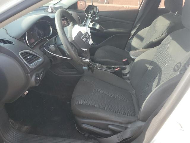 1C3CDFAA2GD541392 - 2016 DODGE DART SE WHITE photo 7