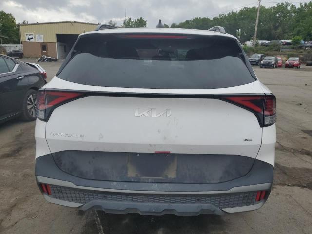 5XYK6CAF8PG091308 - 2023 KIA SPORTAGE X LINE WHITE photo 6