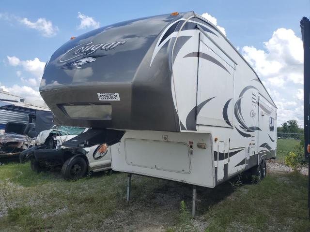 4YDF32727C2501011 - 2012 KEYSTONE COUGAR WHITE photo 2