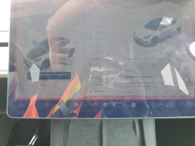 7SAYGDEE8SF232816 - 2025 TESLA MODEL Y 白色 照片 9