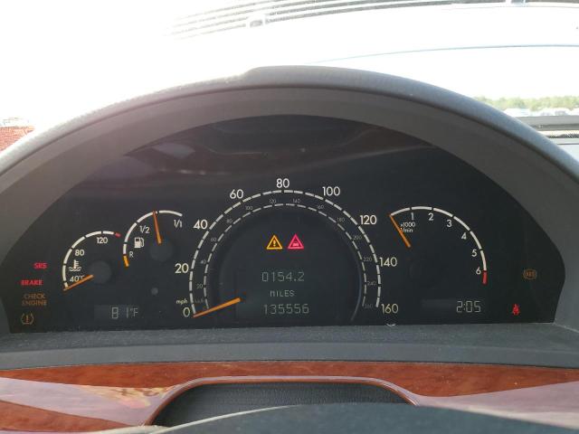 WDBNG83J86A463462 - 2006 MERCEDES-BENZ S 430 4MATIC SILVER photo 9