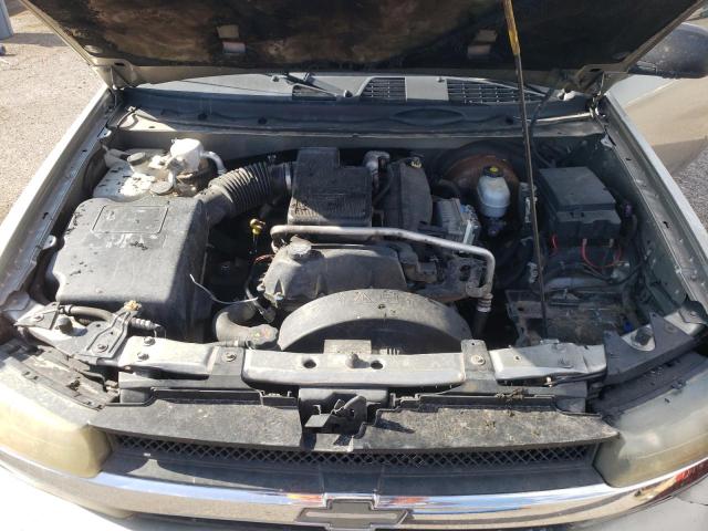 1GNDS13S132211867 - 2003 CHEVROLET TRAILBLAZE SILVER photo 11